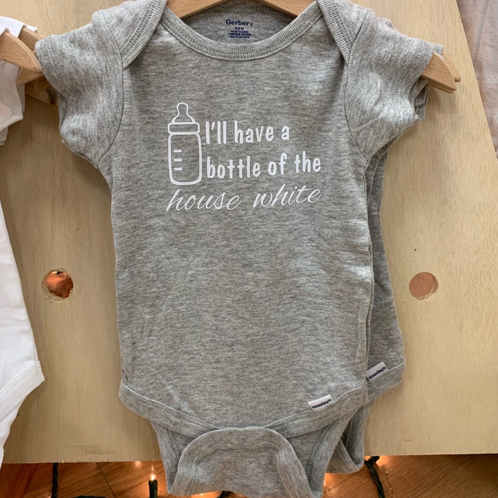 I’ll Have a Bottle of the House White Onesie